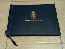 Royal H.M. Yacht Britannia sehr seltenes Fotoalbum Queen Elizabeth II Royalty