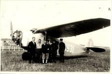 Foto Flugzeug 1931 auf einem