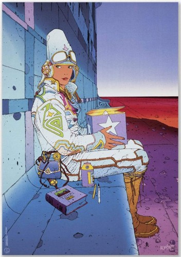 Moebius poster starwatcher - moebius,
