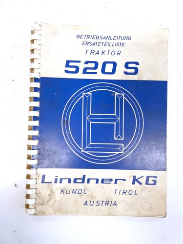 Lindner 520s betriebsanleitung - lindner,