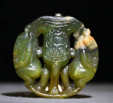 Dynastie alte grüne Jade Feng