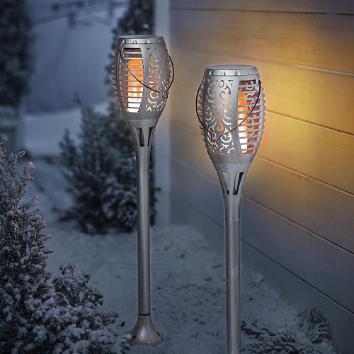 2er set led gartenstecker - 2er,