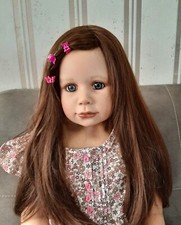 Künstlerpuppe " Maria " Monika Peter Leicht , 110 cm. Lim: 400