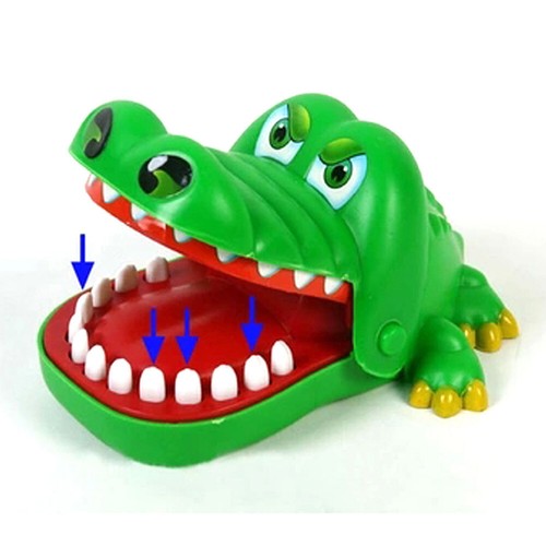 Krokodil kroko mund zahnarzt - kroko,