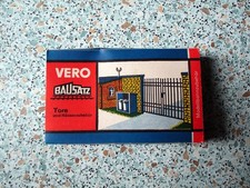 VERO 2/56 H0 1:87 Bausatz Tore und Häuserzubehör, DDR-Modell, unvollständig