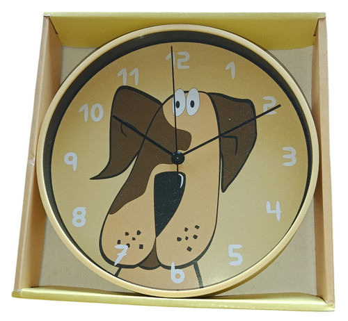 Kinder wanduhr hund - kinder-wanduhr,