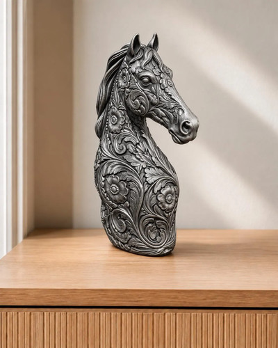 Pferdekopf figur cm - pferdekopf,
