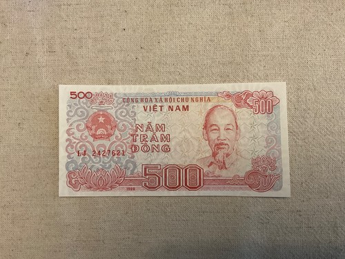 500 dong vietnam banknote - dong,