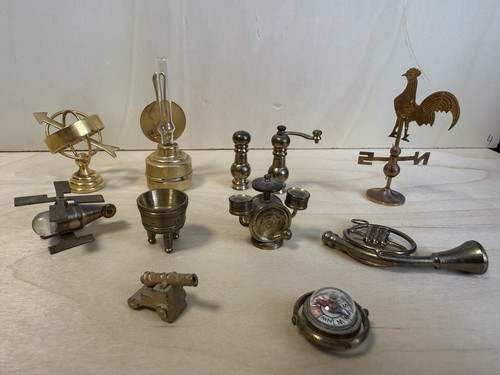 Tlg metall miniatur set - 10-tlg., miniatur-set