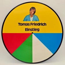 TOMAS FRIEDRICH "Einstieg" - 12" Picture Disc - 1983 Steyrer-Disco UNGESPIELT