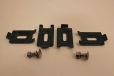 Eckverbinder für Doppelstabmatte Zaun Doppelstabmattenzaun grün