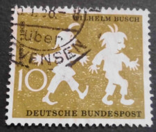 Bund Mi.- Nr. 281 Plattenfehler nach Schantl f2 9.1.1958 gestempel (45) W. Busch