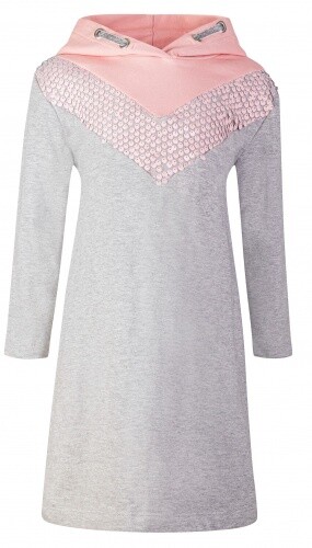 Kuscheliges sweatkleid mit - kuscheliges,