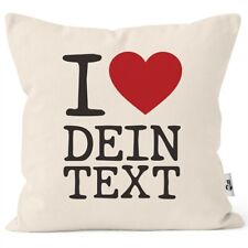 Kissen-Bezug I love you