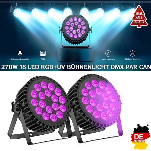 270w led rgb - 2x, 18