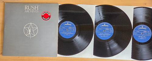 Rush archives 3lp foc - rush,