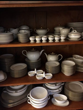 Umfängliches Ess- Kaffee- Tee Service Zeh Scherzer im top Zustand 