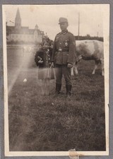 Foto auf Pappe - Soldat mit
