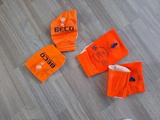 2 Paar Schwimmflügel (BEko u. Bema) Orange TÜV/GS Siegel bis 15kg