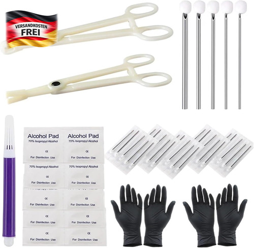 Piercing nadeln set - nadeln, 12g