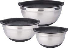 Set 3 Rührschüssel Edelstahl