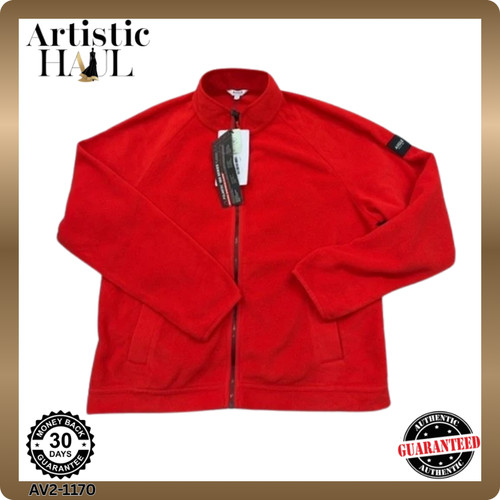 Aigle rote fleecejacke mit - aigle,