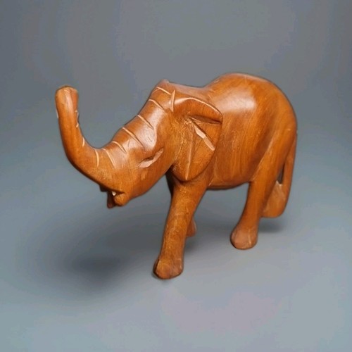 Elefant holzfigur geschnitzt - elefant,