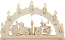 Schwibbogen Lichterbogen Moped