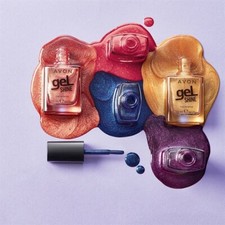 Avon Gel Shine Nagel Emaille Pearl Effekt keine UV Lampe benötigt Salon Mani zu Hause