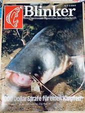 ? BLINKER ? Internationale Sportfischerzeitschrift?JUNI 1976?VINTAGE WERBUNG