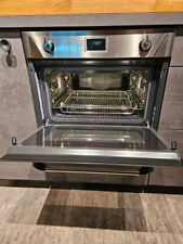 Smeg SF4920MCX1 Mikrowelle Backofen & CPR915X Wärmeschublade Ausstellungsstück
