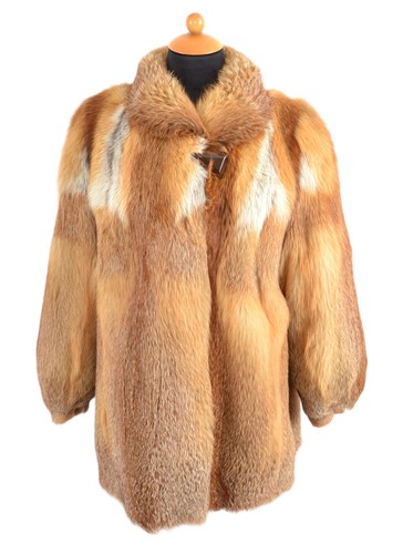 A1845 fuchs jacke pelzmantel - a1845,