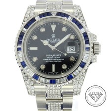Rolex Submariner 40mm Ref 116610 Stahl Brillant Saphir Automatik Uhr xxyy