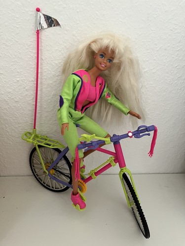 Mattel bicyclin barbie - mattel,