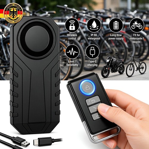 Fahrrad motorrad alarmanlage - motorrad,