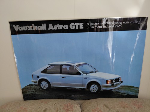 Vauxhall astra gte - gte, poster