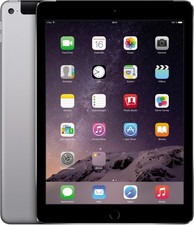 Apple iPad Air 2 32GB Wi-Fi + 4G spacegrau (2016) Tablet 9,7 Zoll Retina Display