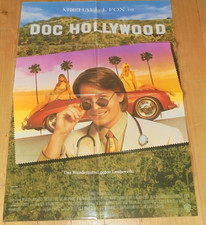 DOC HOLLYWOOD - original Kinoplakat A1 ´91 - MICHAEL J. FOX Woody Harrelson