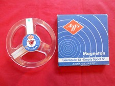 Agfa Magneton Leerspule 13 / Empty Spool 5 Agfa -Gevaert.