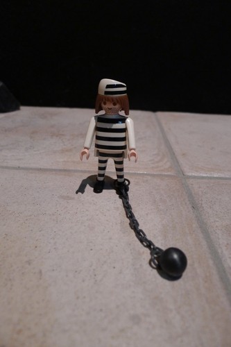 Playmobil figur gefangener - figur,