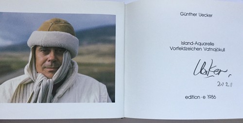 Günther uecker signiert - uecker,