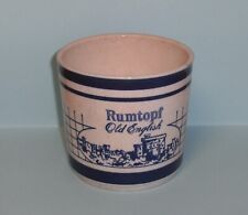 Rumtopf old English, Keramiktopf,Dekorationstopf,Vorratsgefäß Steingut gebraucht