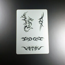 A3 Schablone Tribal Ornament