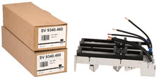 2x RITTAL SV 9340.460 Motorschutzschalter Sammelschiene Anschlussleitung Adapter