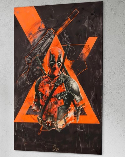 Deadpool leinwandbild - deadpool,