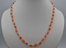 Carnelian Necklace with Rock