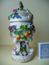 19cm Prunk Deckeldose, Carl