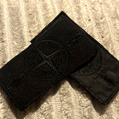 Stone island schwarzer - schwarzer, stoff