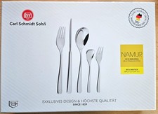 NAMUR Besteck 30-teilig, Edelstahl, von Carl Schmidt Sohn Solingen Art: 043254