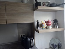 Einbauküche mit Elektrogeräten